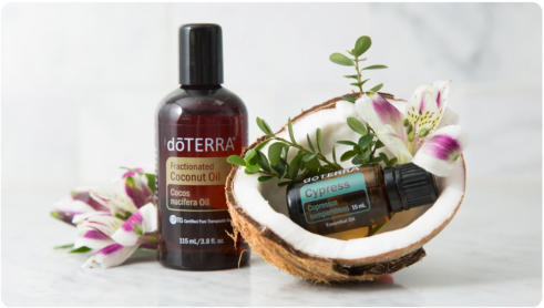 Aroma Touch Massage mit doTERRA Öl, Massage-Therapie mit Aromaöl von doTERRA 